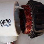ista Breeze i500 PLUS Windgenerator Spule aufgeschraubt